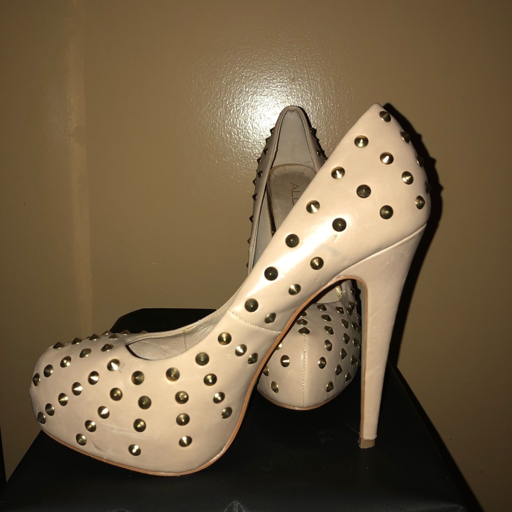 Aldo studded heels